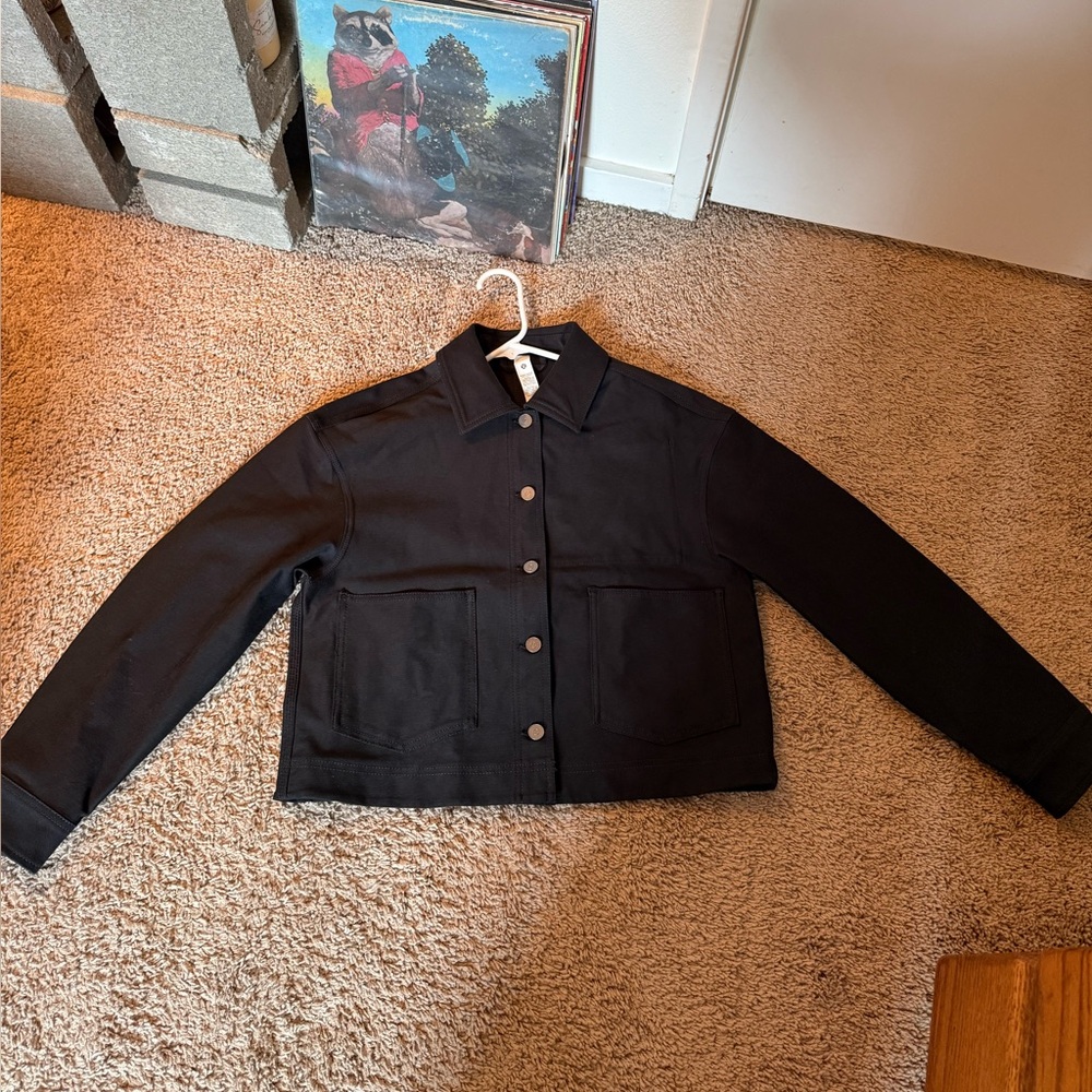 Black Lululemon EasyFive Jacket